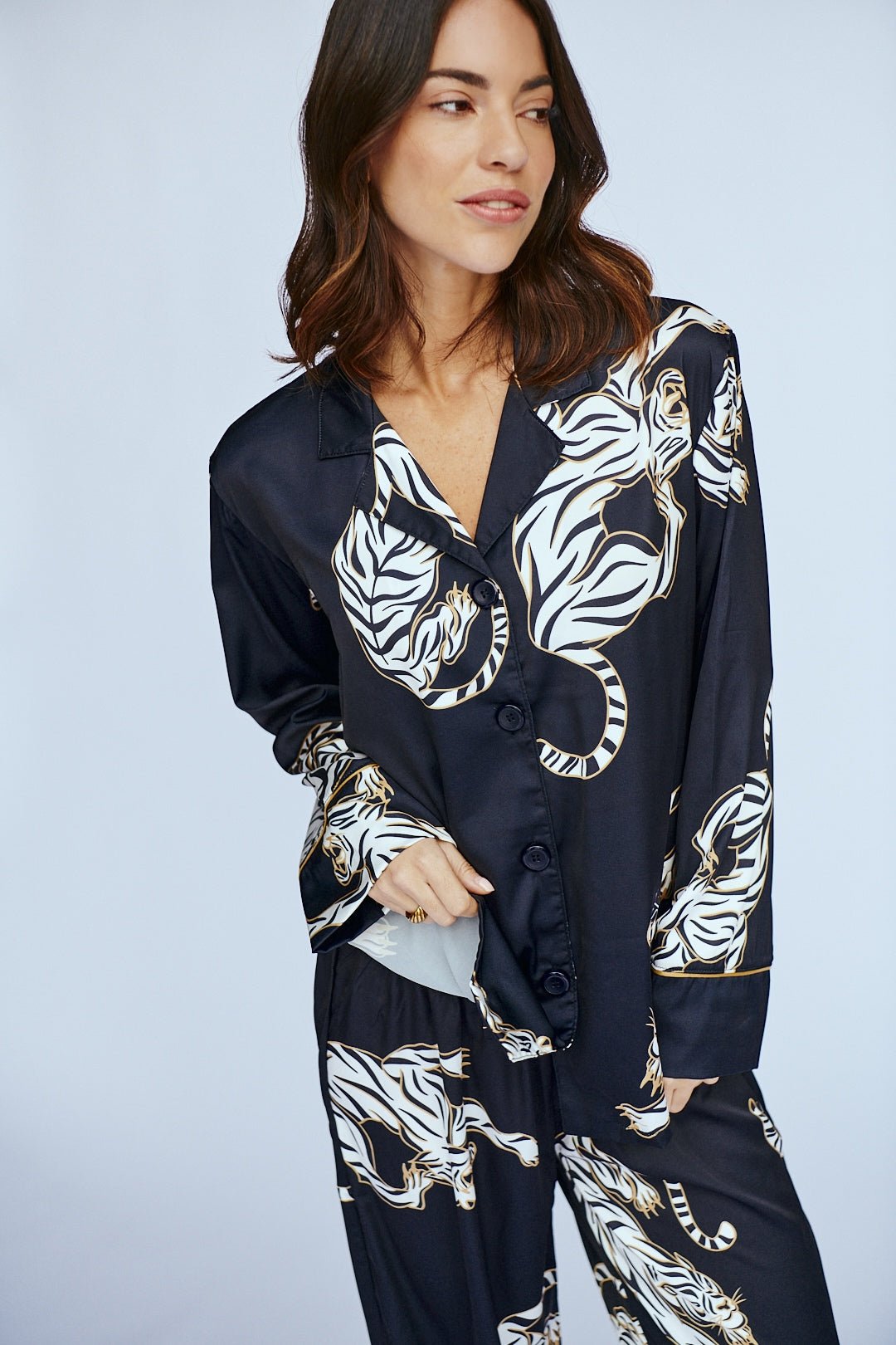 Washable Silk Pajama Set - Kenya - Che Cose Belle