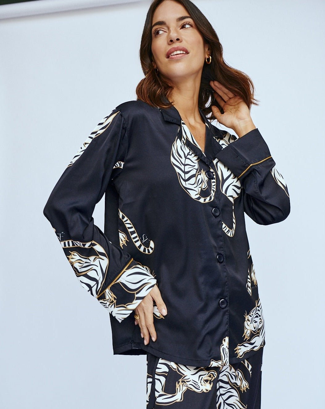 Washable Silk Pajama Set - Kenya - Che Cose Belle