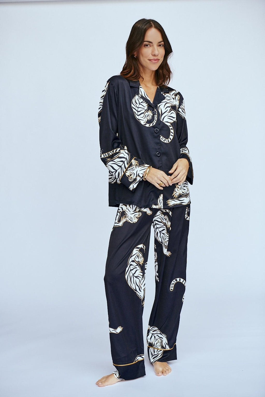 Washable Silk Pajama Set - Kenya - Che Cose Belle