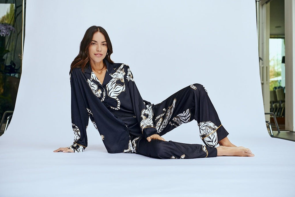 Washable Silk Pajama Set - Kenya - Che Cose Belle