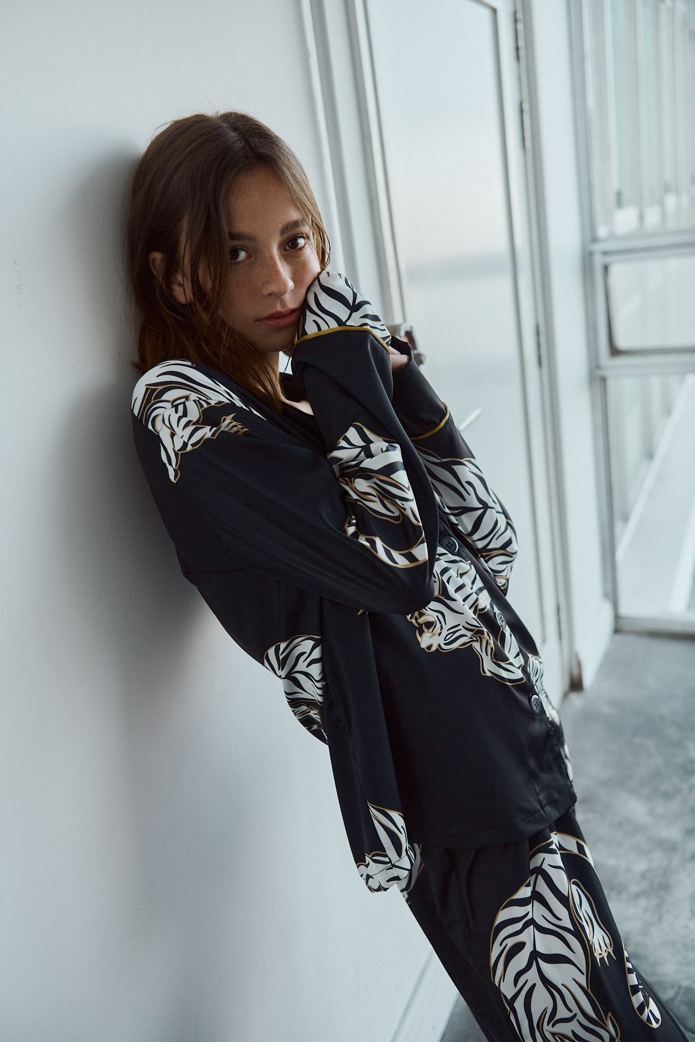 Washable Silk Pajama Set - Kenya - Che Cose Belle
