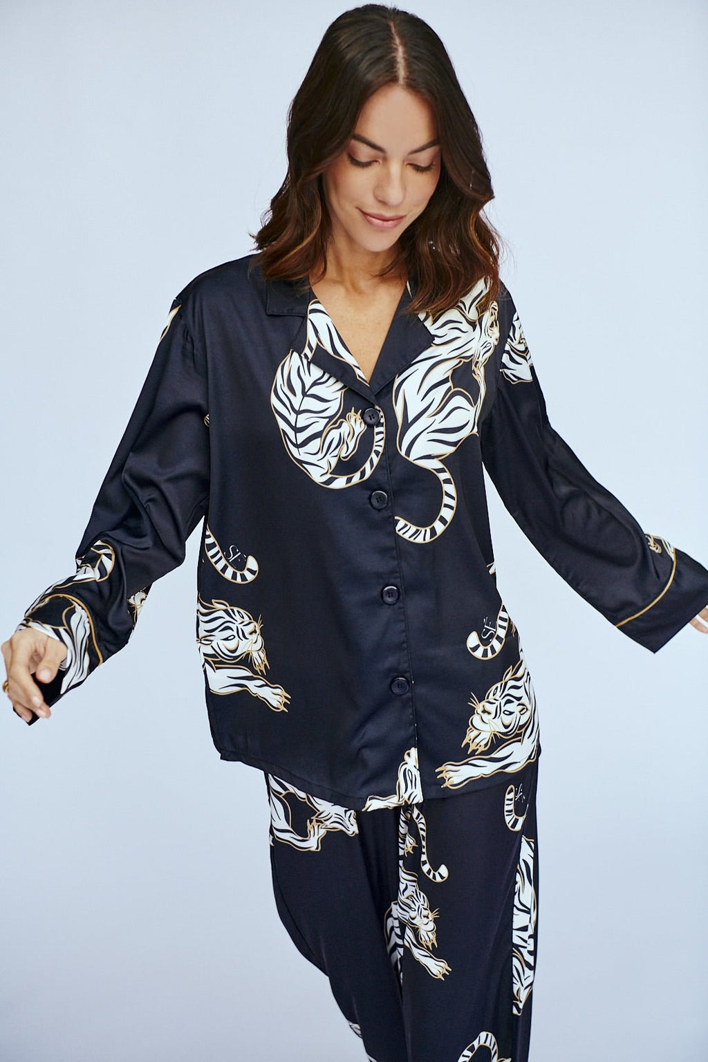 Washable Silk Pajama Set - Kenya - Che Cose Belle