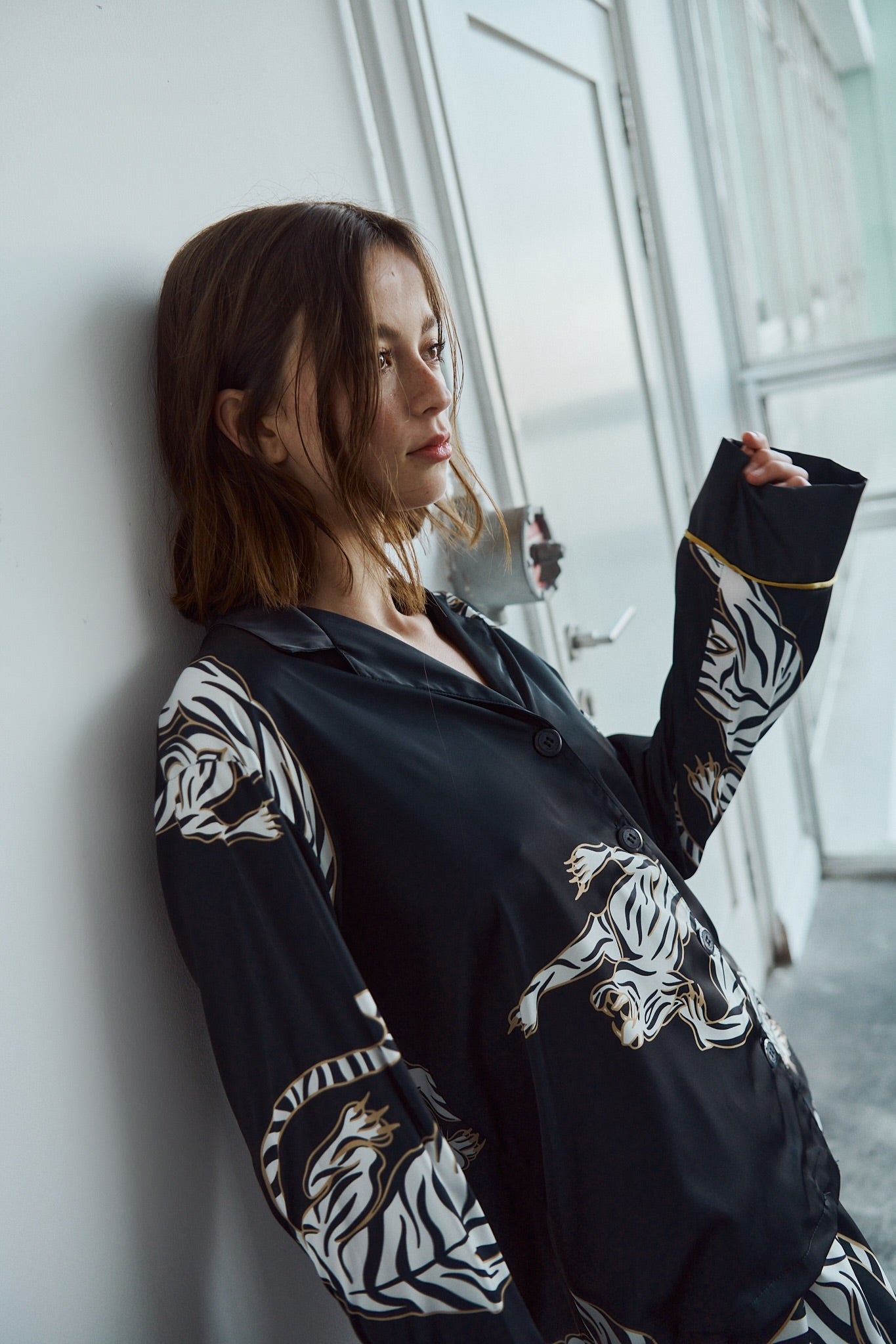 Washable Silk Pajama Set - Kenya - Che Cose Belle