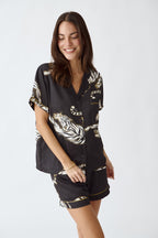 Washable Silk Pajama Set - Kenya Short - Che Cose Belle
