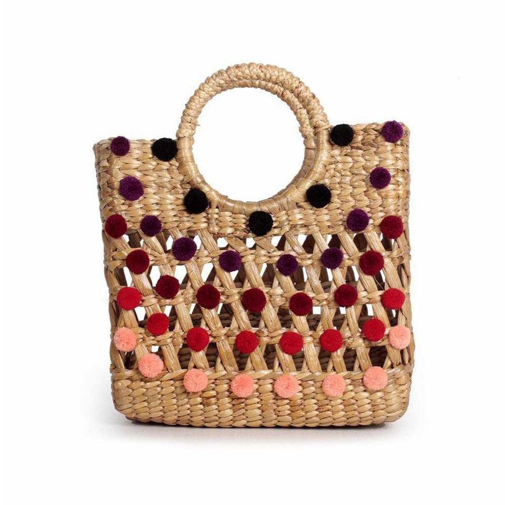 Water Hyacinth Boho Bag Collection (Medium) - Thailand - Che Cose Belle
