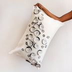Waterlily Oversized Merino Wool Lumbar Throw Pillow - Che Cose Belle