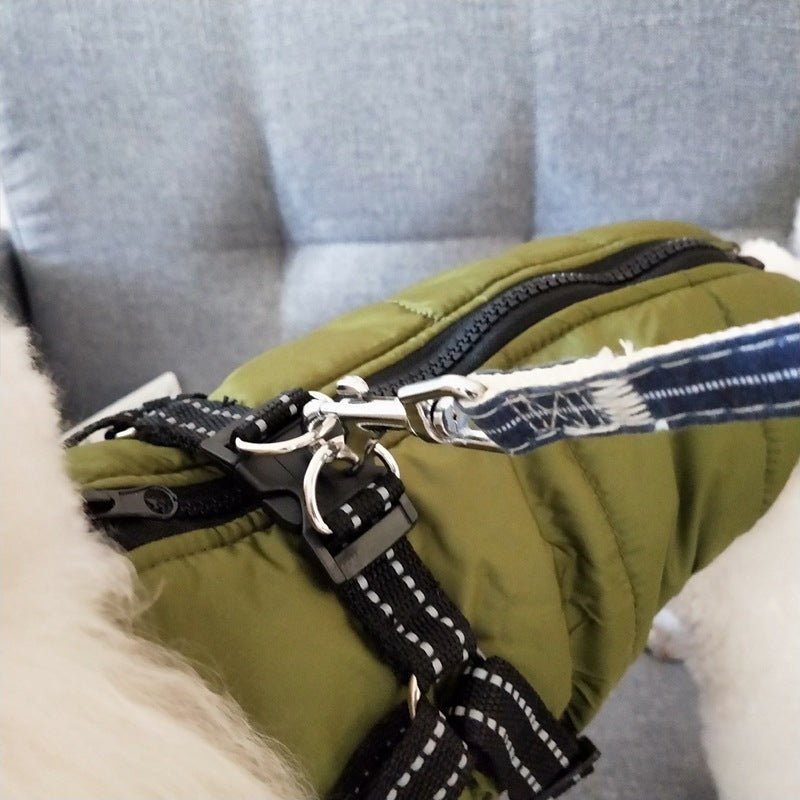 Waterproof Dog Coat with Harness — 7 Colors, Sizes XS–4XL - Che Cose Belle
