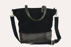 Waxed Canvas And Leather Boyfriend Tote Bag Large Everyday