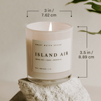 Weekend Soy Candle - White Jar - 11 oz - Che Cose Belle