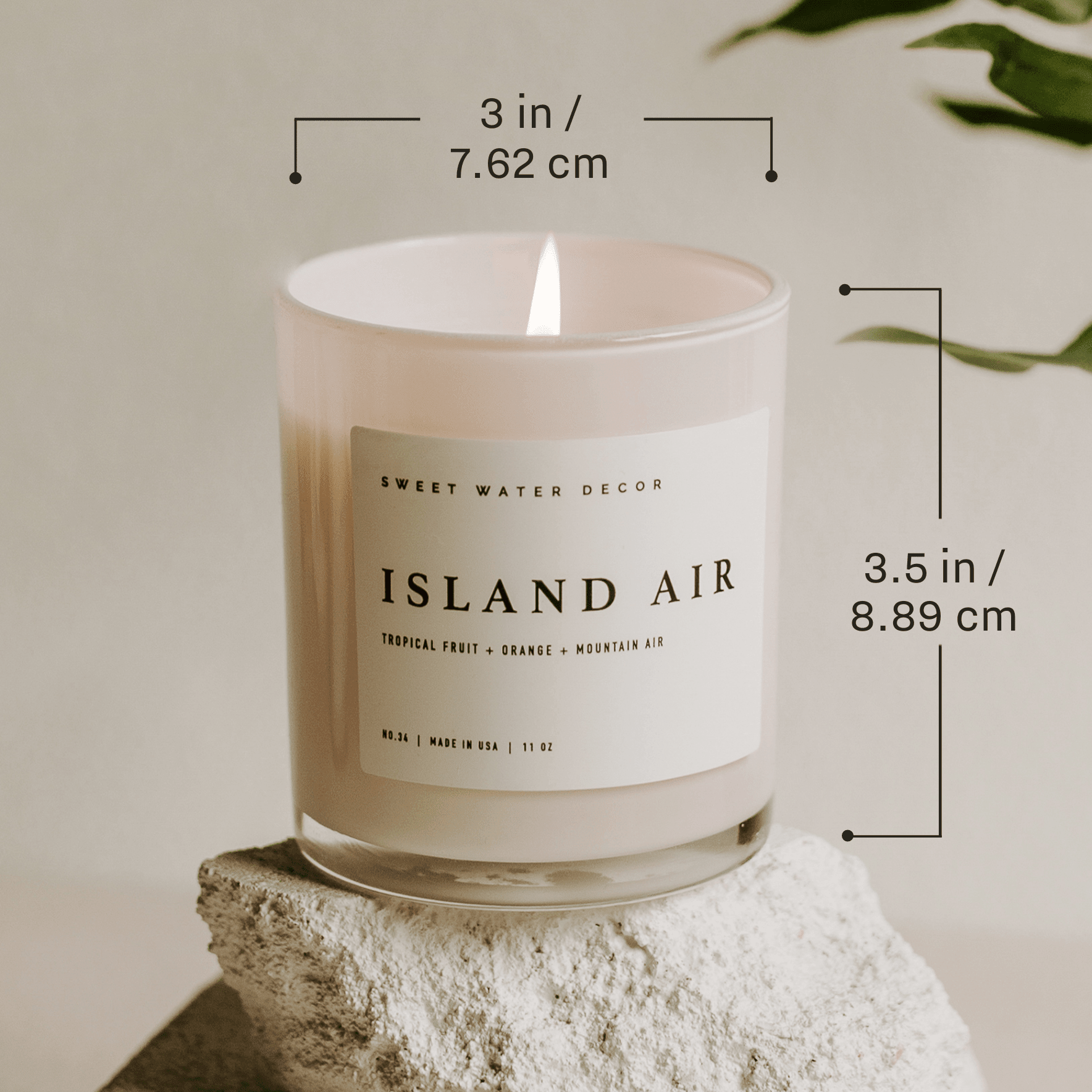 Weekend Soy Candle - White Jar - 11 oz - Che Cose Belle