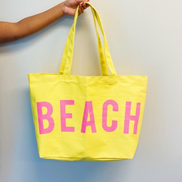 Well Made Beach Canvas Tote - Che Cose Belle