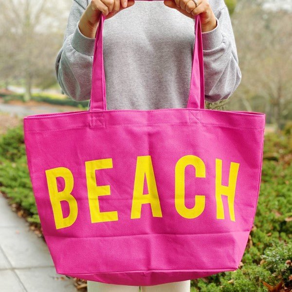 Well Made Beach Canvas Tote - Che Cose Belle