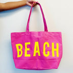 Well Made Beach Canvas Tote - Che Cose Belle
