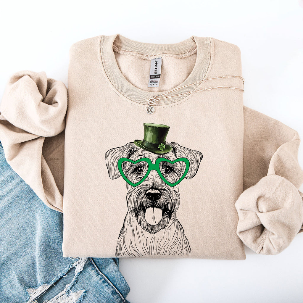 Wheaten Terrier, Adorable Dog, St Patrick's Day, Lucky, Irish Sweatshirt - Che Cose Belle