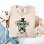 Wheaten Terrier, Adorable Dog, St Patrick's Day, Lucky, Irish Sweatshirt - Che Cose Belle