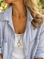 WHIMSICAL HEART NECKLACE - Che Cose Belle
