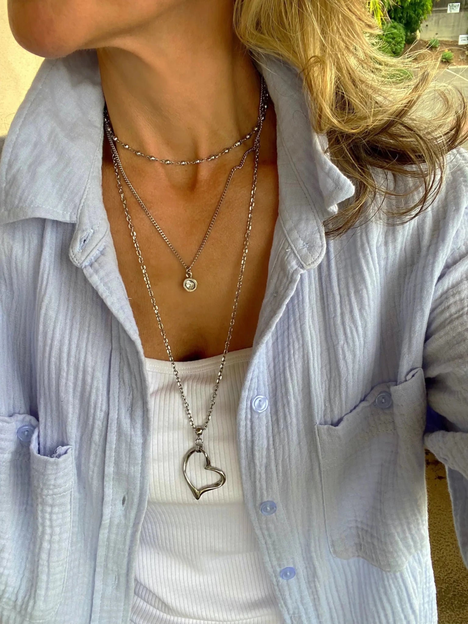WHIMSICAL HEART NECKLACE - Che Cose Belle