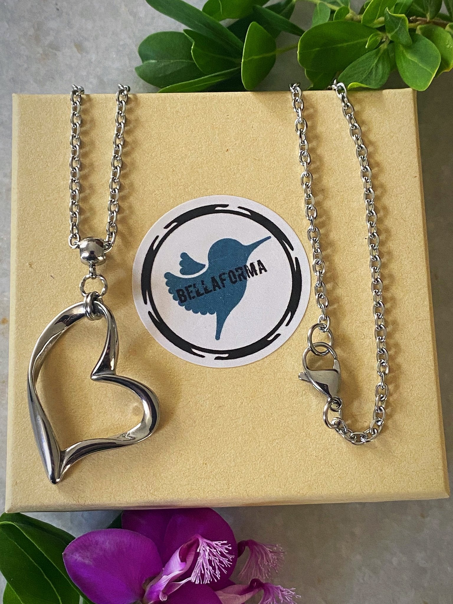 WHIMSICAL HEART NECKLACE - Che Cose Belle