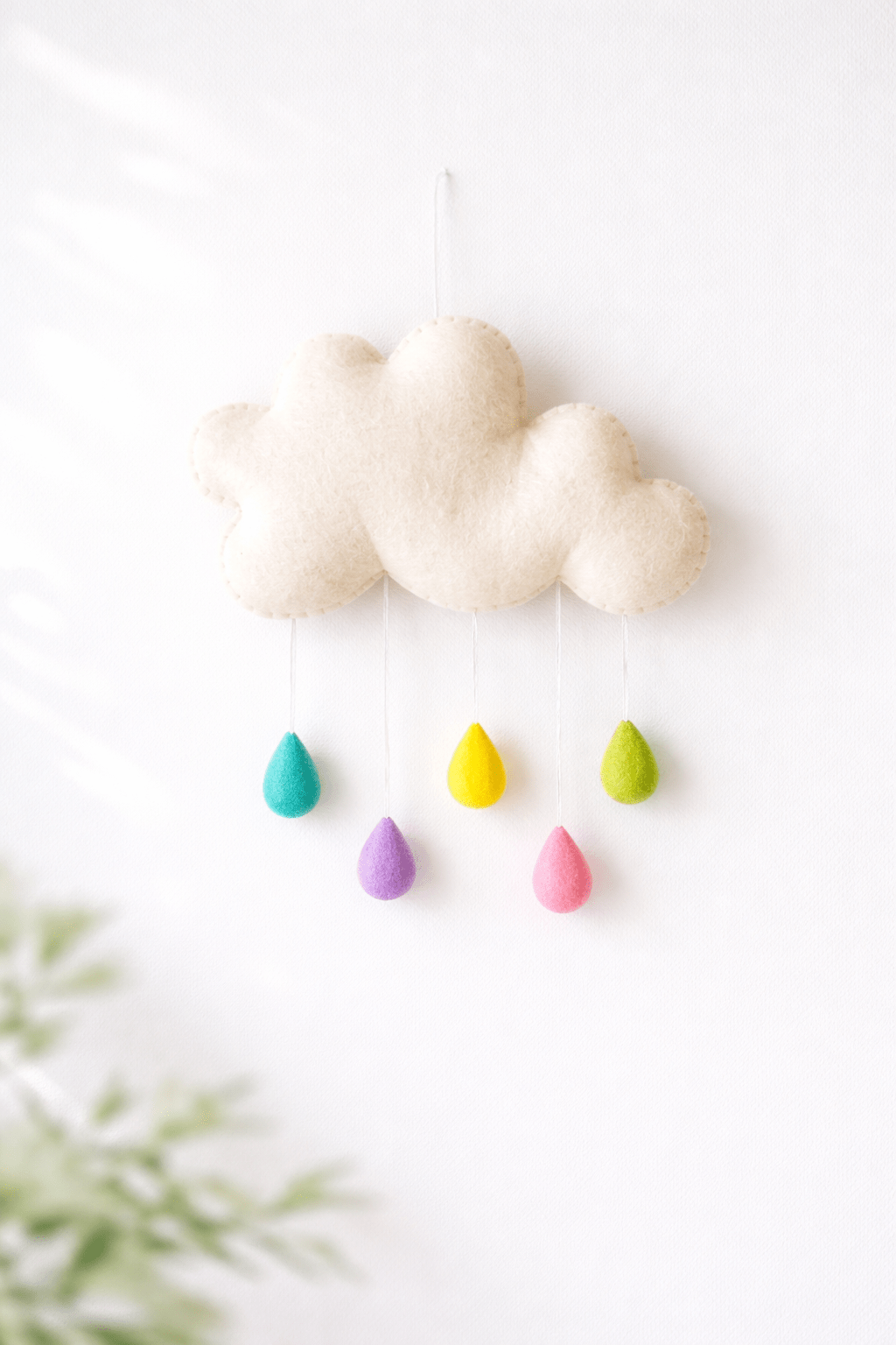 Whimsical Pastel Drizzle Wall Decor - Che Cose Belle