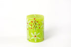 Whimsy Christmas Painted Candles - Che Cose Belle
