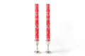 Whimsy Christmas Painted Candles - Che Cose Belle