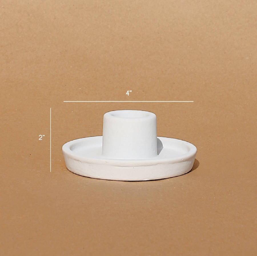 Whirl Ceramic Candle Holder - set of 2 - Che Cose Belle