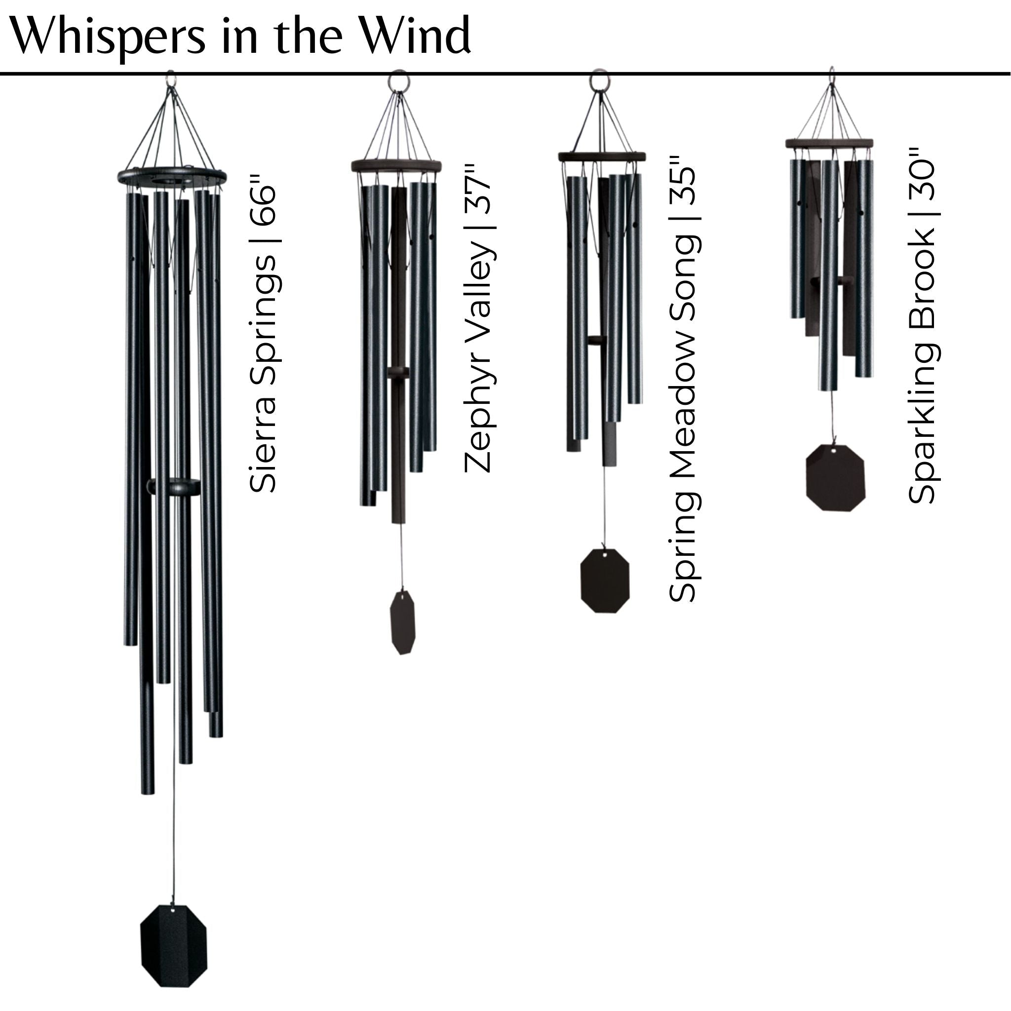 Whispers in the Wind Series Wind Chimes - Che Cose Belle