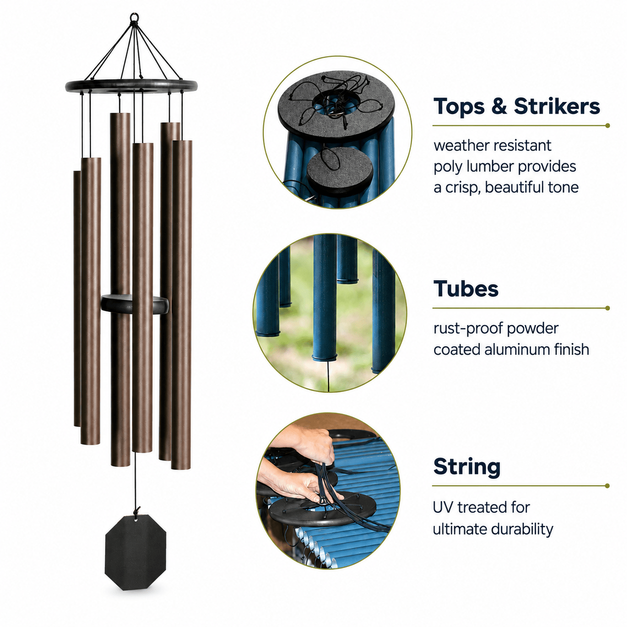 Whispers in the Wind Series Wind Chimes - Che Cose Belle