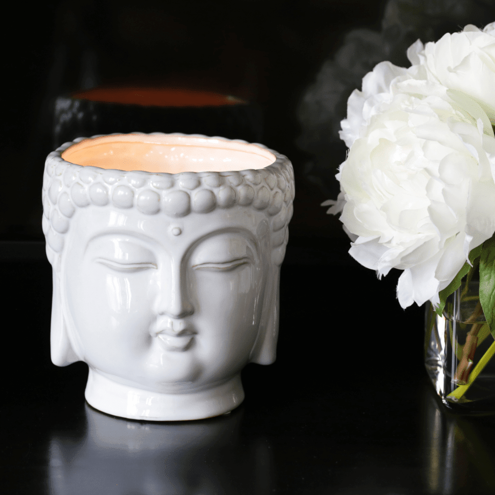 White Buddha Candle - Che Cose Belle