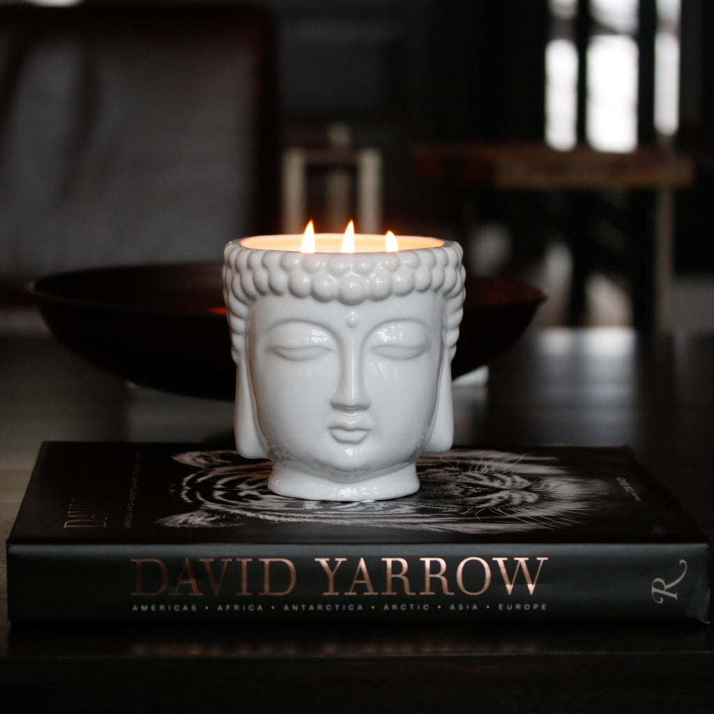 White Buddha Candle - Che Cose Belle