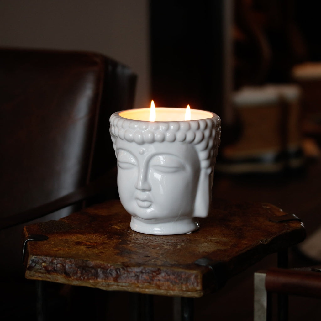 White Buddha Candle - Che Cose Belle