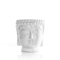 White Buddha Candle