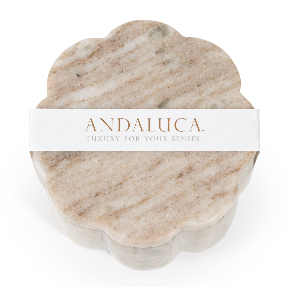 White Musk & Bamboo Marble Candle - Che Cose Belle