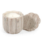 White Musk & Bamboo Marble Candle - Che Cose Belle