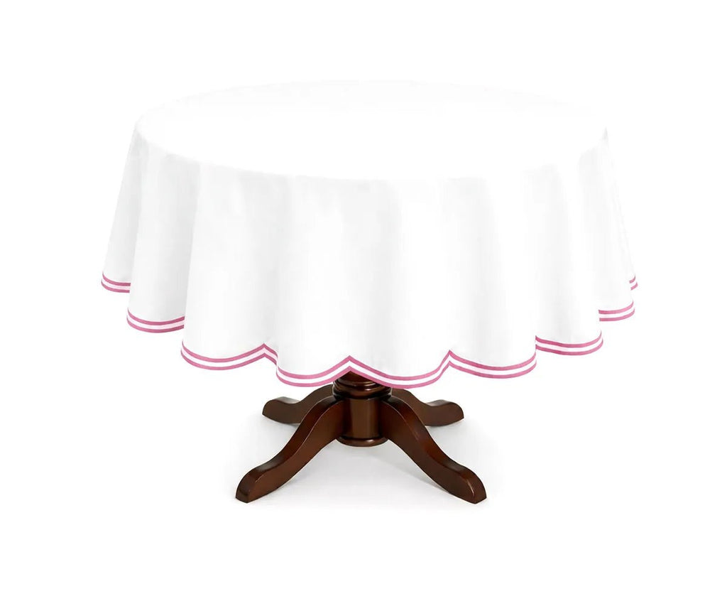 White Round Tablecloth - Che Cose Belle