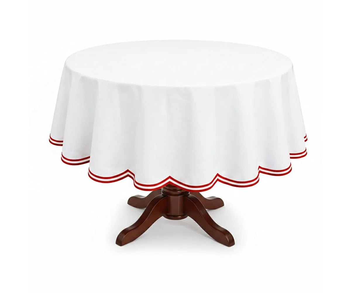 White Round Tablecloth - Che Cose Belle