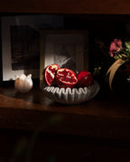White Ruffled Banswara Marble Bowl - Che Cose Belle