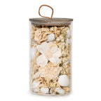 White Selenite & Sandalwood Potpourri Jar - Che Cose Belle