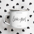 16oz Reusable Metal Candle Mug Scented Soy Candle Gift
