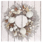 Whitewashed Seashells & Starfish Coastal Wreath - Che Cose Belle