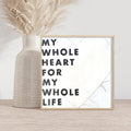 Whole Heart Art Prints - Che Cose Belle