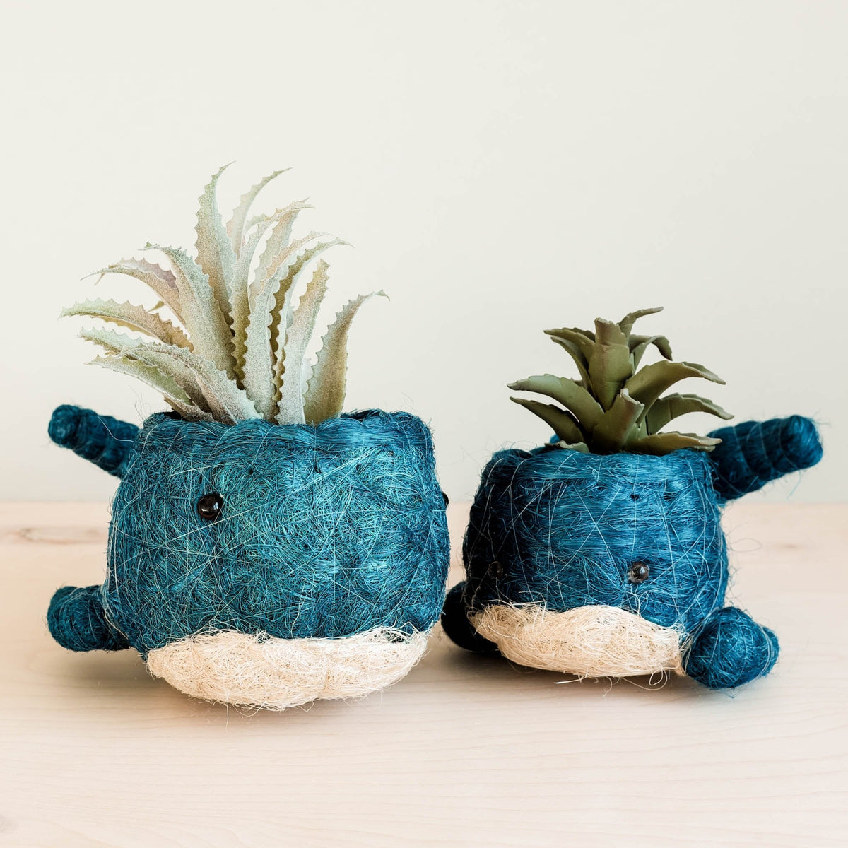 Wicker Whale Planter - Coco Planter - Che Cose Belle