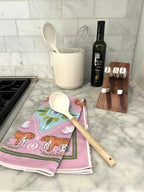 Moon Tiger Double-Sided Tea Towel