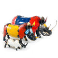 Wild Rhino - Recycled Metal - Che Cose Belle