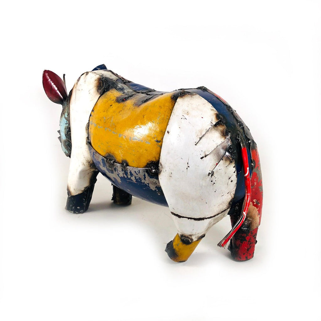 Wild Rhino - Recycled Metal - Che Cose Belle