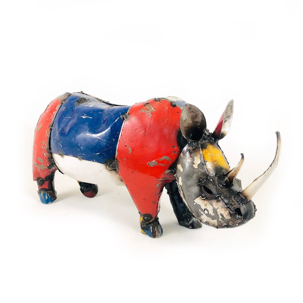Wild Rhino - Recycled Metal - Che Cose Belle