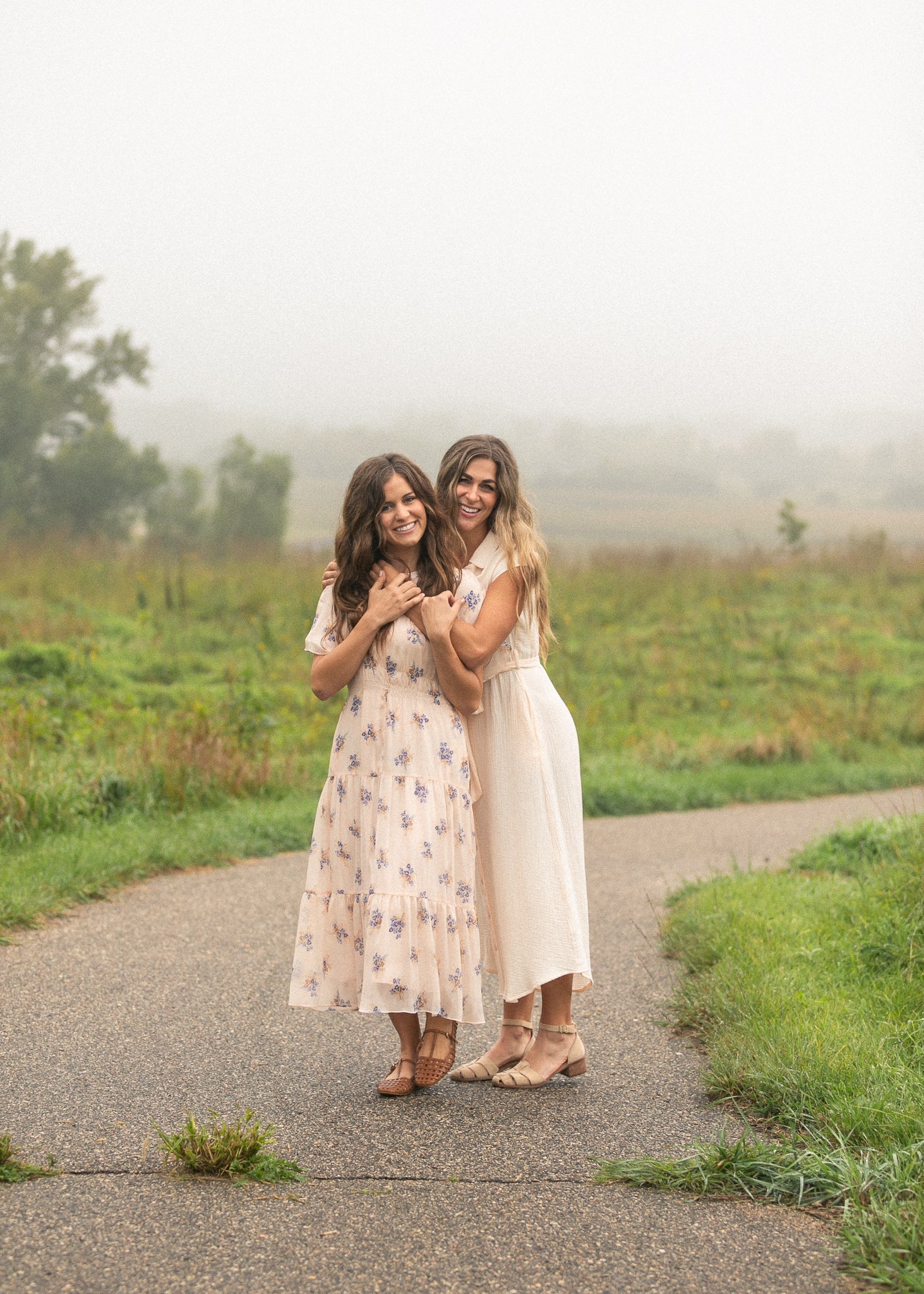 Willow Blush Pink Cotton Gauze Midi Dress - Che Cose Belle