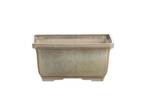 Willow Bonsai Ceramics Rectangle Deep Bonsai Pot 6 Inch – Higher‑Profile Rectangular Ceramic Bonsai & Succulent Planter with Accentuated Rim, High‑Fired Frost‑Proof Stoneware, Handmade in USA (Copenhagen) - Che Cose Belle