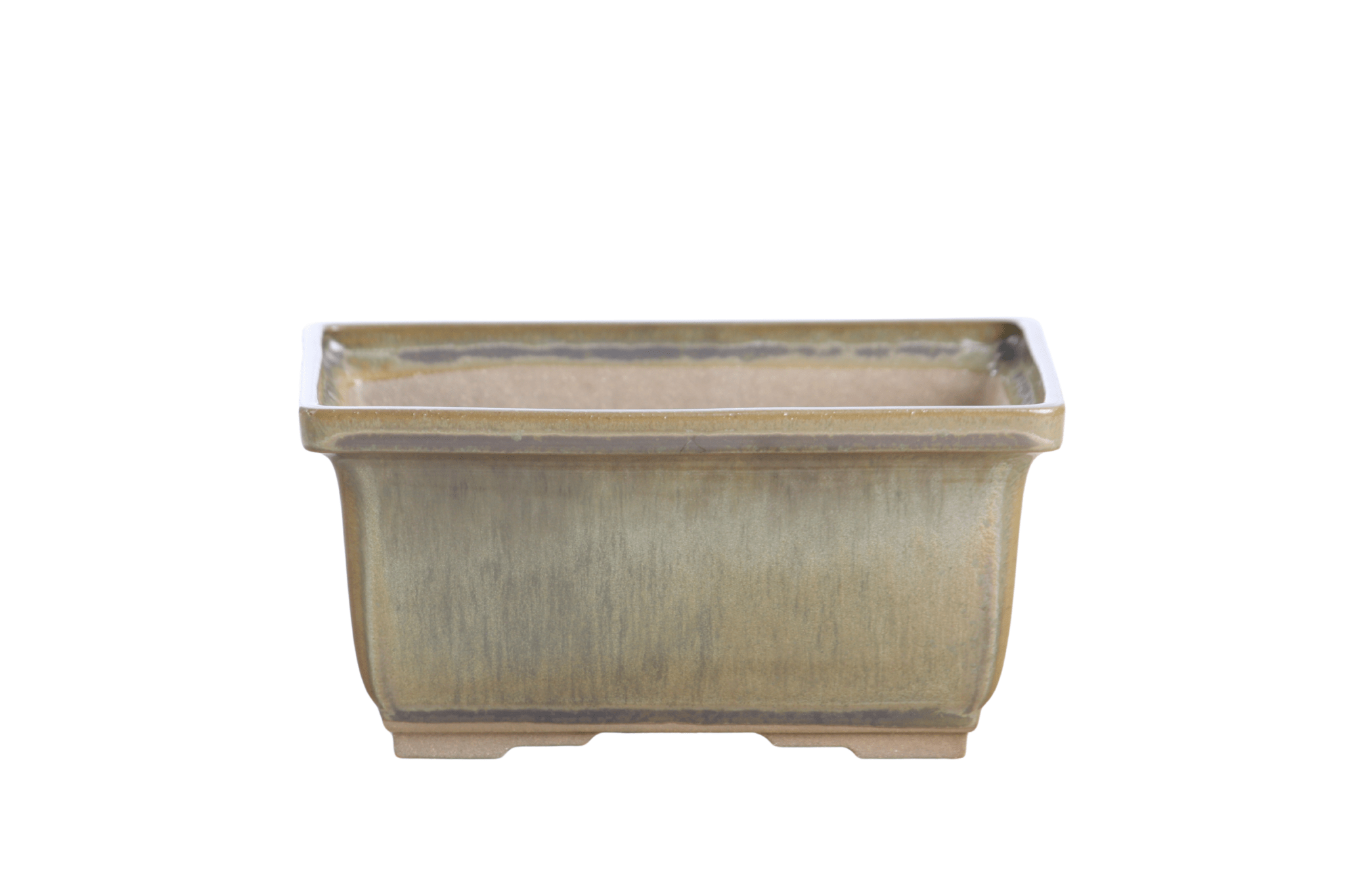 Willow Bonsai Ceramics Rectangle Deep Bonsai Pot 6 Inch – Higher‑Profile Rectangular Ceramic Bonsai & Succulent Planter with Accentuated Rim, High‑Fired Frost‑Proof Stoneware, Handmade in USA (Copenhagen) - Che Cose Belle