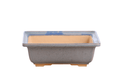 Willow Bonsai Ceramics Square Bonsai Pot 8 Inch – Low‑Profile Square Ceramic Bonsai & Succulent Planter with Accentuated Rim, High‑Fired Frost‑Proof Stoneware, Handmade in USA (Ocean) - Che Cose Belle